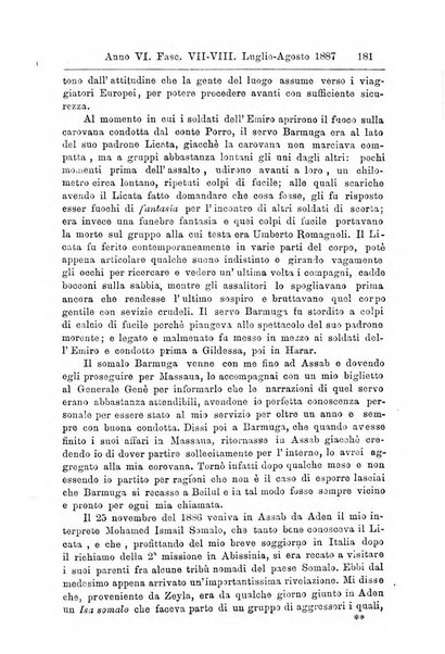 Bollettino della Società africana d'Italia periodico mensile