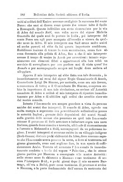 Bollettino della Società africana d'Italia periodico mensile