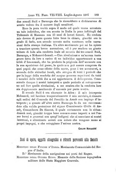 Bollettino della Società africana d'Italia periodico mensile