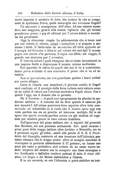 Bollettino della Società africana d'Italia periodico mensile