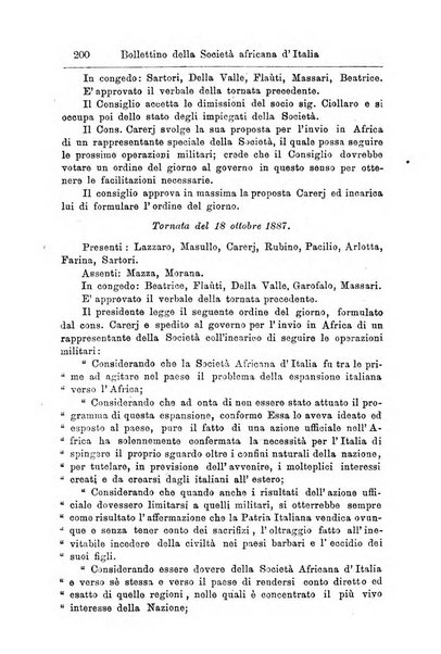 Bollettino della Società africana d'Italia periodico mensile