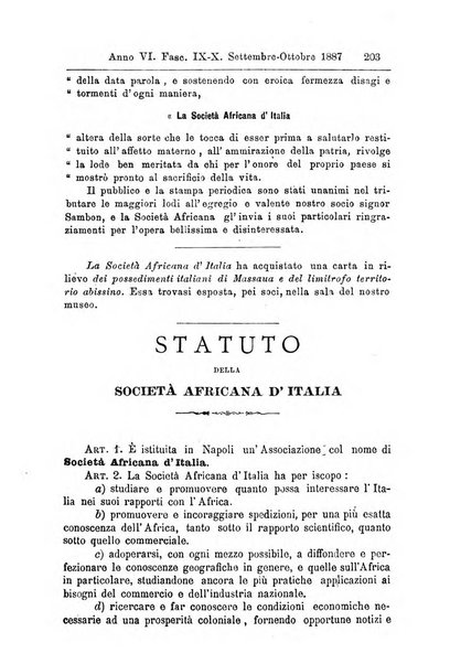 Bollettino della Società africana d'Italia periodico mensile