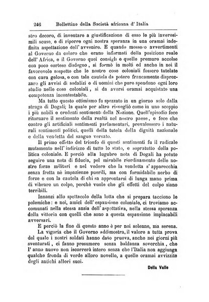 Bollettino della Società africana d'Italia periodico mensile