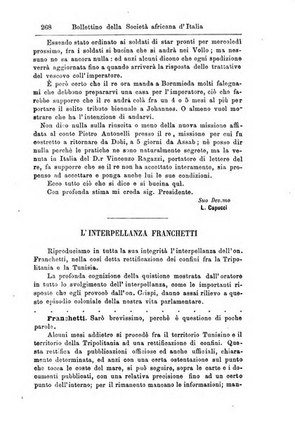 Bollettino della Società africana d'Italia periodico mensile