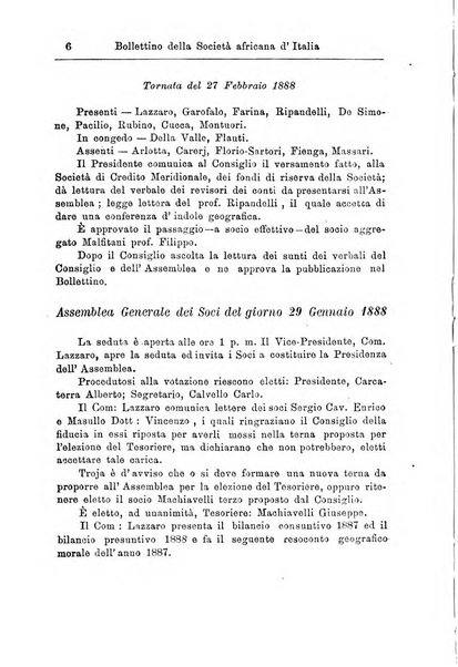 Bollettino della Società africana d'Italia periodico mensile