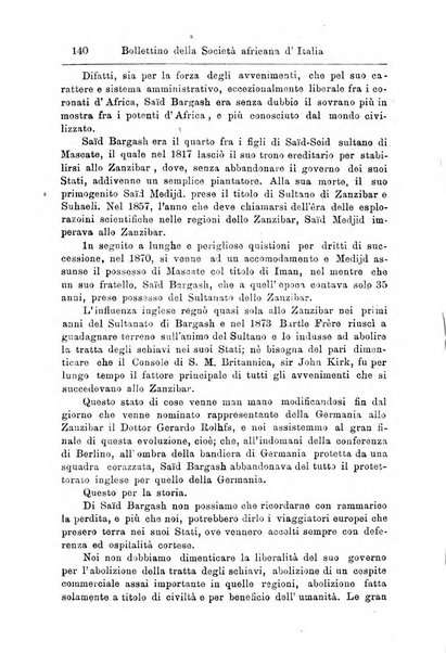 Bollettino della Società africana d'Italia periodico mensile