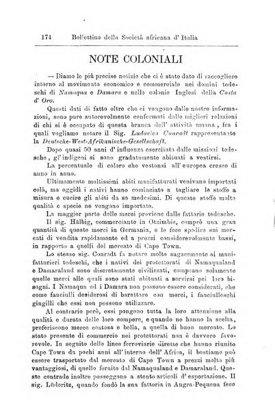 Bollettino della Società africana d'Italia periodico mensile