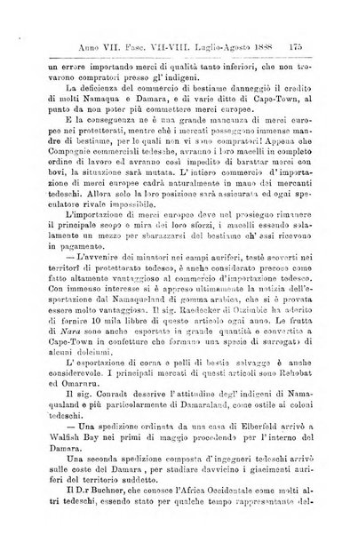 Bollettino della Società africana d'Italia periodico mensile