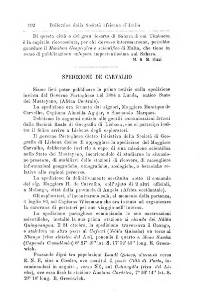 Bollettino della Società africana d'Italia periodico mensile