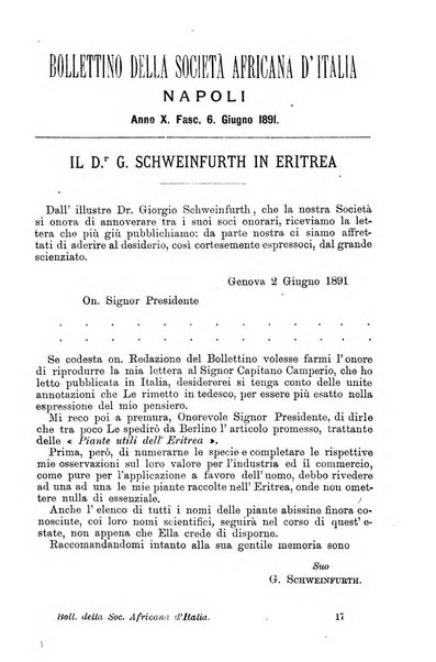 Bollettino della Società africana d'Italia periodico mensile