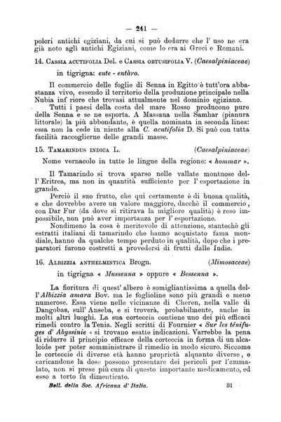 Bollettino della Società africana d'Italia periodico mensile