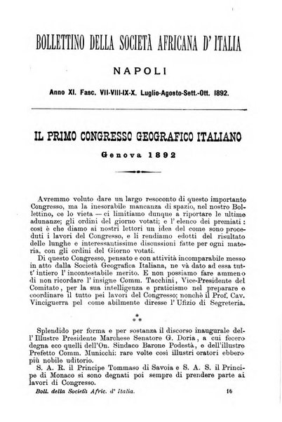 Bollettino della Società africana d'Italia periodico mensile