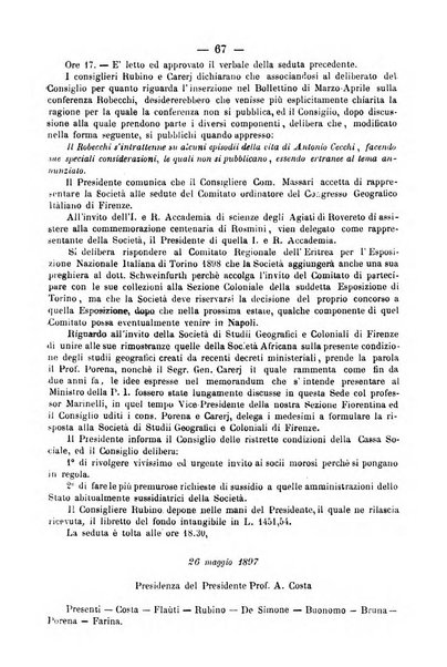 Bollettino della Società africana d'Italia periodico mensile