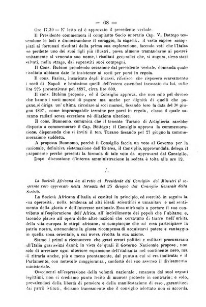 Bollettino della Società africana d'Italia periodico mensile