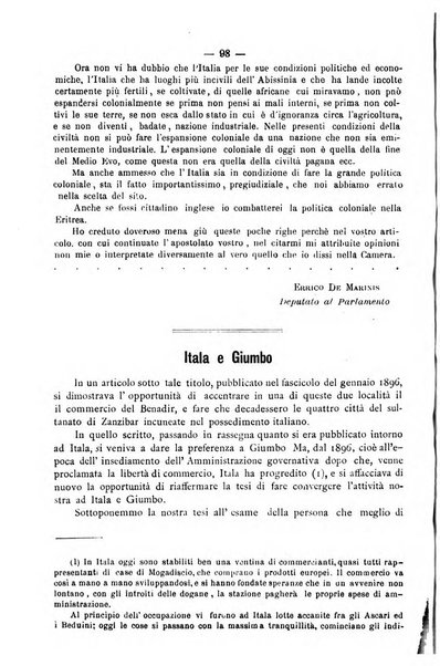 Bollettino della Società africana d'Italia periodico mensile