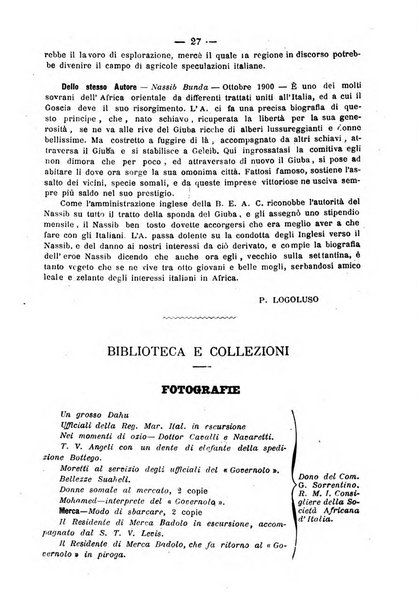 Bollettino della Società africana d'Italia periodico mensile