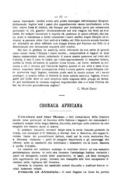 Bollettino della Società africana d'Italia periodico mensile