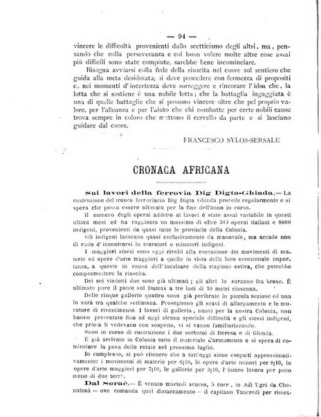 Bollettino della Società africana d'Italia periodico mensile