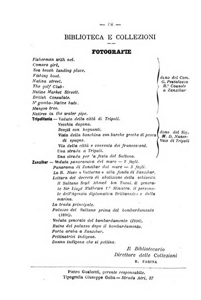 Bollettino della Società africana d'Italia periodico mensile