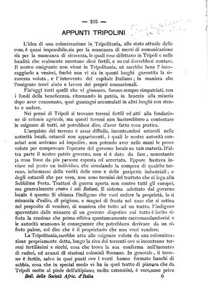 Bollettino della Società africana d'Italia periodico mensile