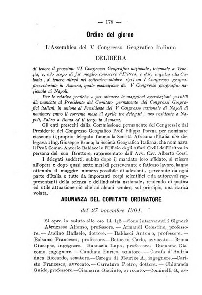 Bollettino della Società africana d'Italia periodico mensile