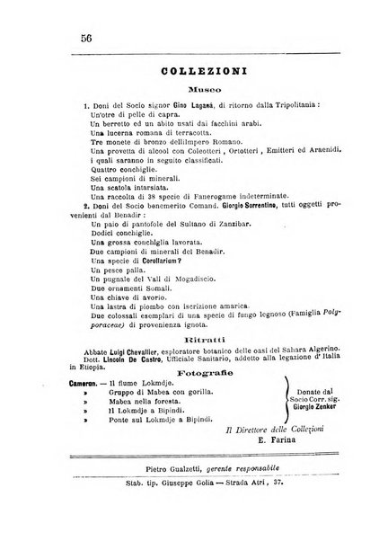 Bollettino della Società africana d'Italia periodico mensile