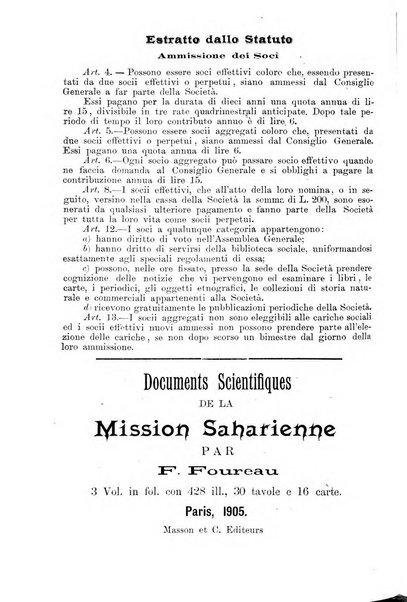 Bollettino della Società africana d'Italia periodico mensile