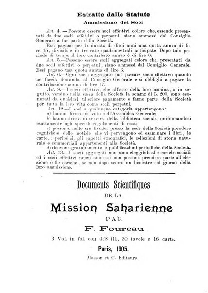 Bollettino della Società africana d'Italia periodico mensile