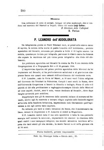 Bollettino della Società africana d'Italia periodico mensile