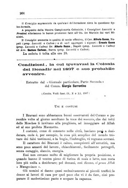 Bollettino della Società africana d'Italia periodico mensile