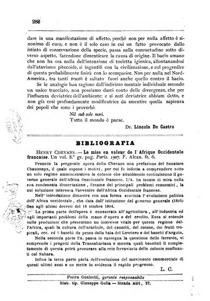 Bollettino della Società africana d'Italia periodico mensile