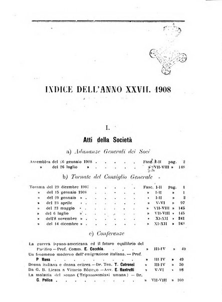 Bollettino della Società africana d'Italia periodico mensile