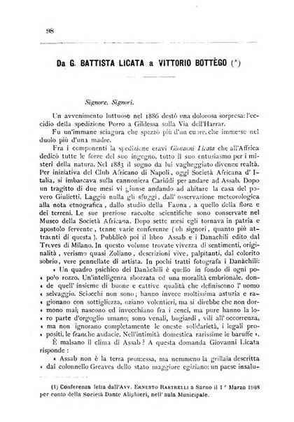 Bollettino della Società africana d'Italia periodico mensile