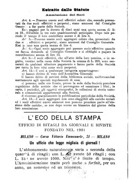 Bollettino della Società africana d'Italia periodico mensile