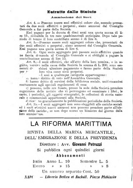 Bollettino della Società africana d'Italia periodico mensile