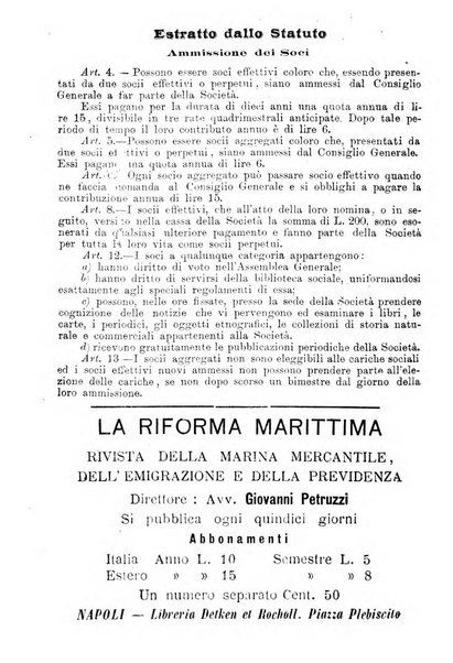 Bollettino della Società africana d'Italia periodico mensile