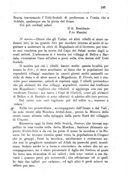 Bollettino della Società africana d'Italia periodico mensile