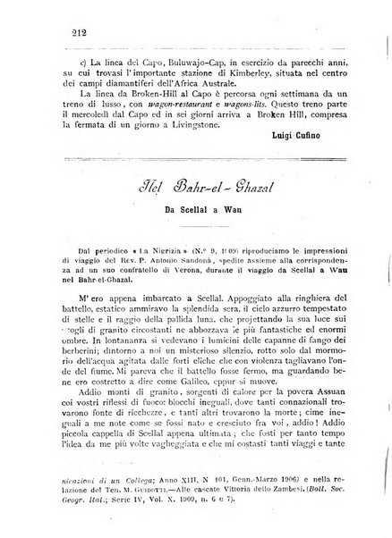 Bollettino della Società africana d'Italia periodico mensile