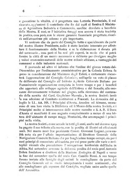 Bollettino della Società africana d'Italia periodico mensile