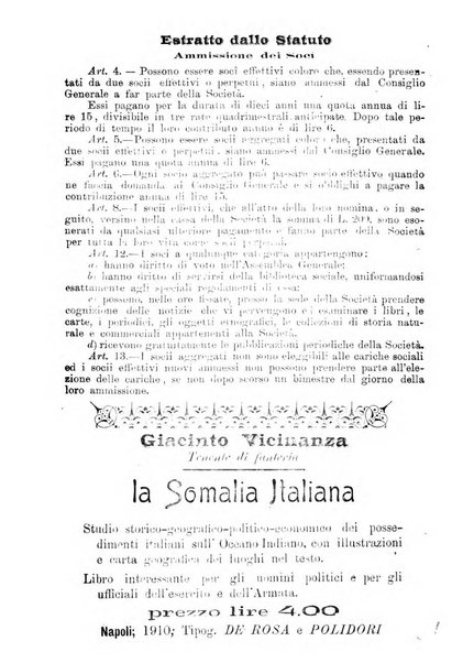 Bollettino della Società africana d'Italia periodico mensile