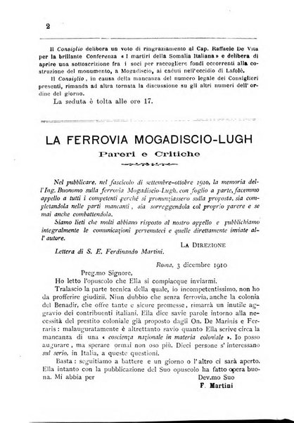 Bollettino della Società africana d'Italia periodico mensile