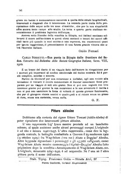 Bollettino della Società africana d'Italia periodico mensile