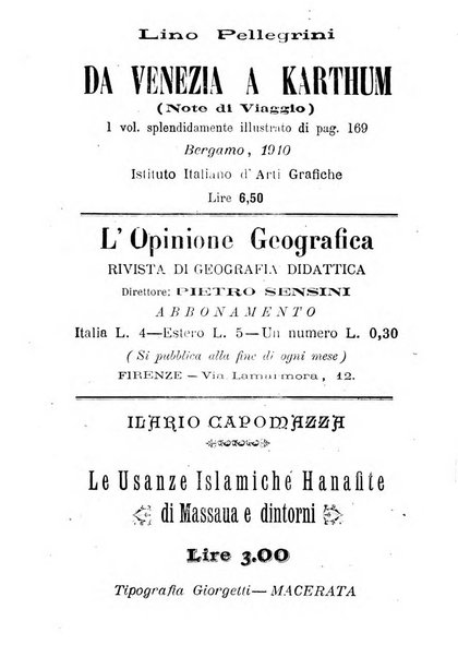 Bollettino della Società africana d'Italia periodico mensile