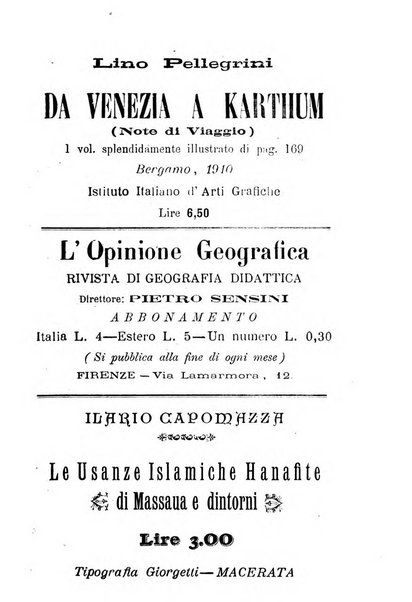 Bollettino della Società africana d'Italia periodico mensile