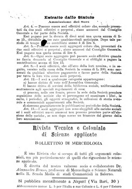 Bollettino della Società africana d'Italia periodico mensile