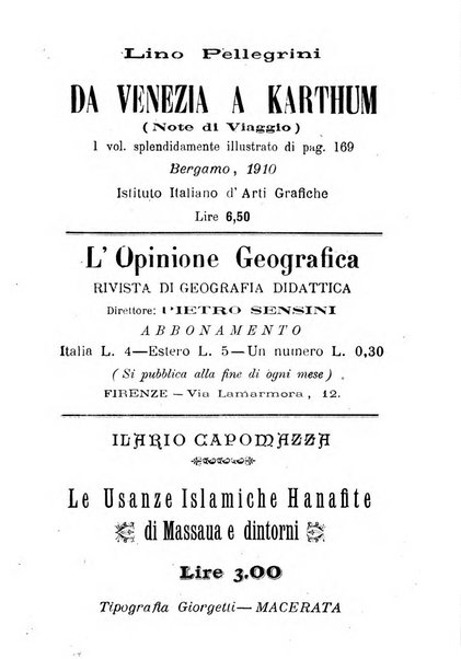 Bollettino della Società africana d'Italia periodico mensile