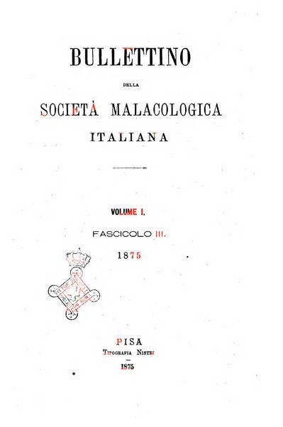 Bullettino della Societa malacologica italiana