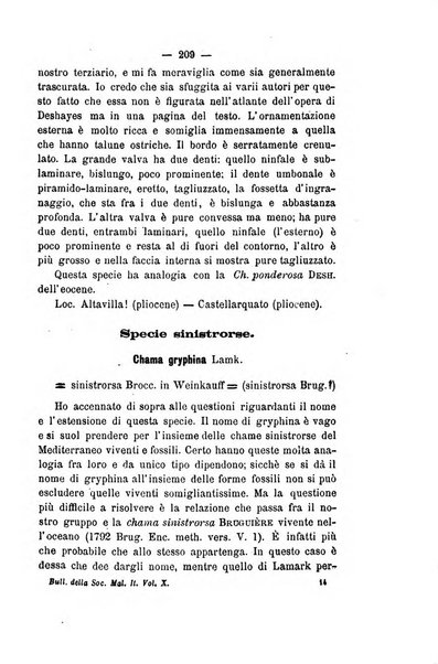 Bullettino della Societa malacologica italiana