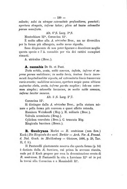 Bullettino della Societa malacologica italiana