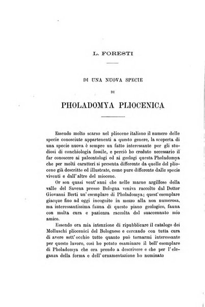 Bullettino della Societa malacologica italiana